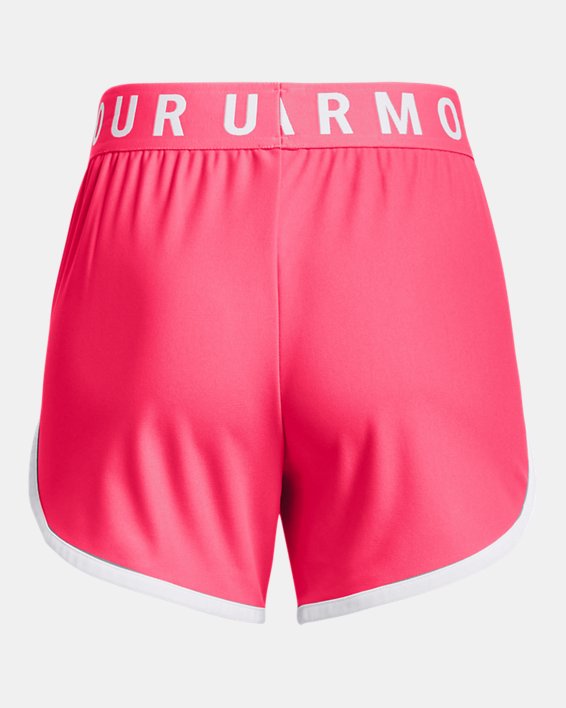 Women's UA Play Up 5" Shorts in Pink image number 5